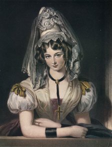 Lady Maria Theresa Lewis, 19th century, (1904). Artist: Samuel Cousins
