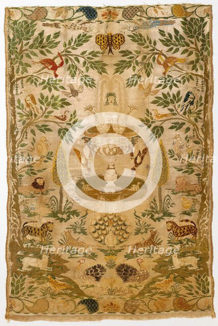 Fragment; 'Master of The Pagan Paradise', probably 1675-1725. Creator: Unknown.