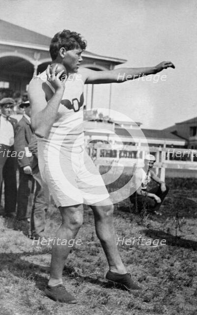 Shot putter, c1900s. Creator: Robert Augustus Henry L'Estrange.