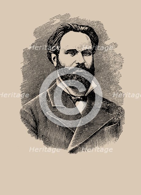 Portrait of Leonid Pavlovich Sabaneyev (1844-1898), Second Half of the 19th cen..