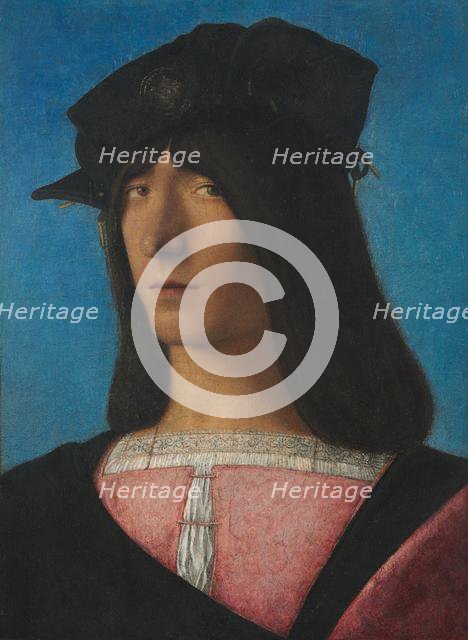 Portrait of a Man, c. 1510s. Creator: Bartolomeo Veneto (Italian, 1531).