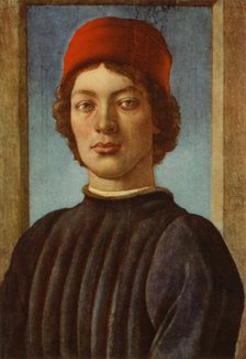 'Portrait of a Youth', c1485, (1937).  Creator: Sandro Botticelli.