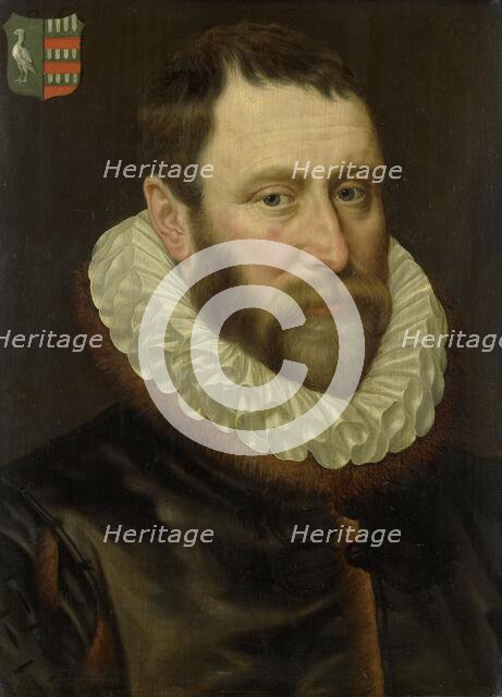 Portrait of Jacob Bas Claesz (1536-1589), 1586. Creator: Adriaen Thomasz Key.