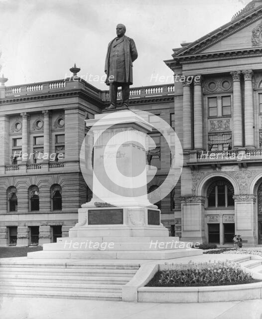 W[illia]m McKinley Statue, Toledo, O[hio], c1905. Creator: Unknown.