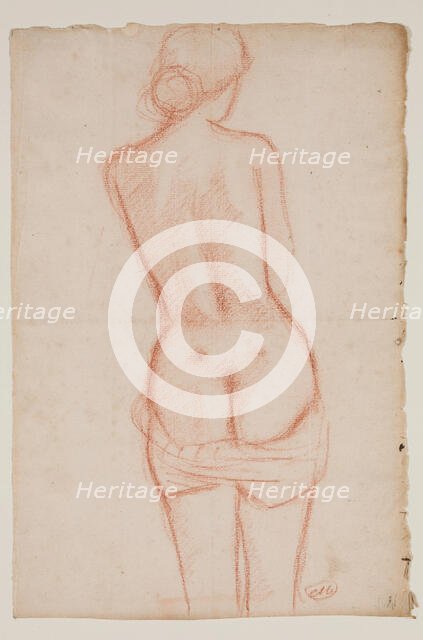 Female Nude, between 1861 and 1944. Creator: Aristide Maillol.