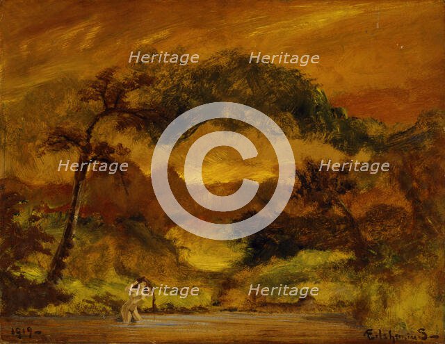 Overhanging Branches, 1919. Creator: Louis Michel Eilshemius.