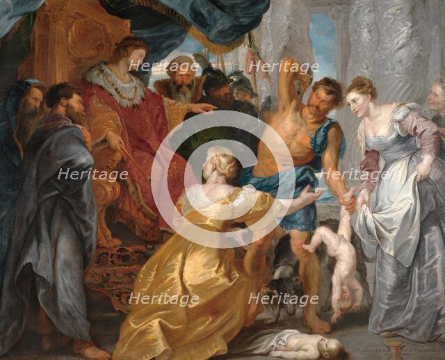 The Judgement of Solomon, 1615-1618. Creator: Peter Paul Rubens.