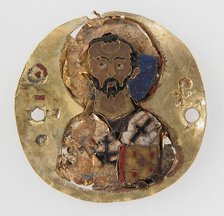 Medallion of St. John Chrysostom, Byzantine, 10th-11th century. Creator: Unknown.