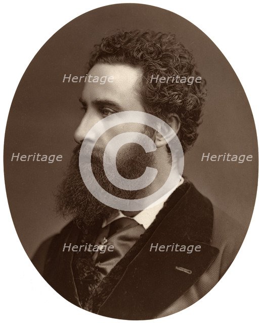 Right Hon Lord Lytton, Viceroy of India, 1876.Artist: Lock & Whitfield