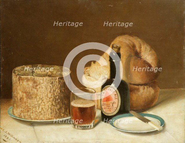 'Still life', 1895. Artist: Isaac John Williams
