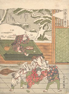 The Twelfth Month, ca. 1767. Creator: Ishikawa Toyomasa.