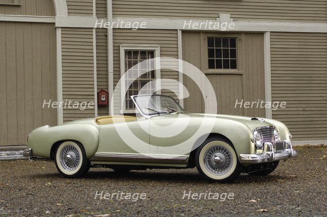Nash Healey 1953. Artist: Simon Clay.