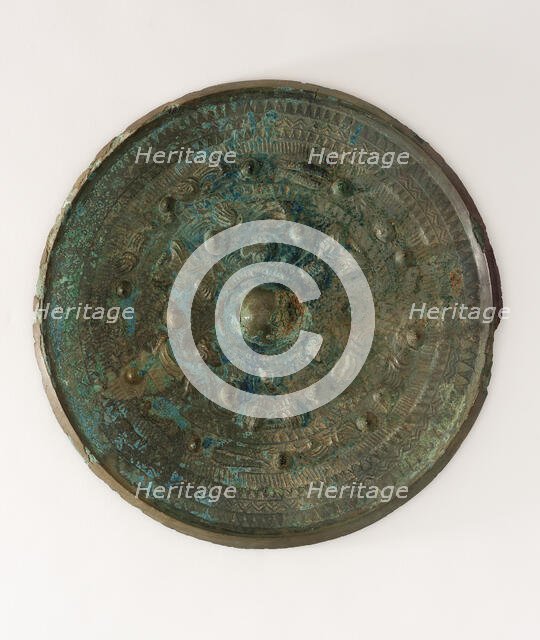 Mirror, Kofun (Tumulus) period, late 3rd-4th century. Creator: Unknown.