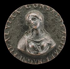 Elvira, Daughter of Consalvo de Córdoba [obverse], 16th century. Creator: Unknown.