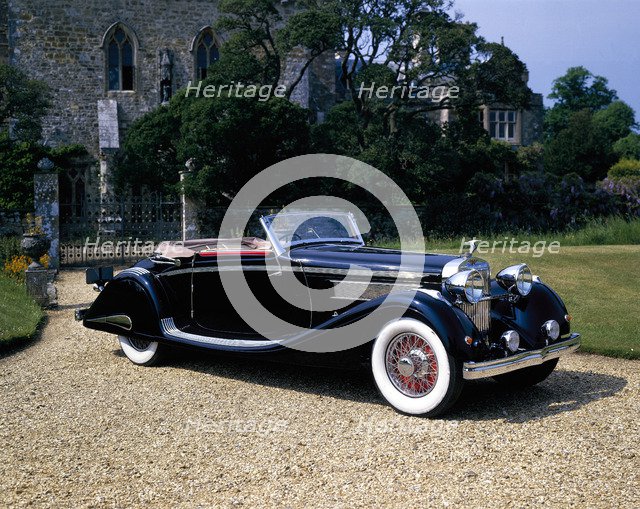 1937 Hispano-Suiza K6. Artist: Unknown