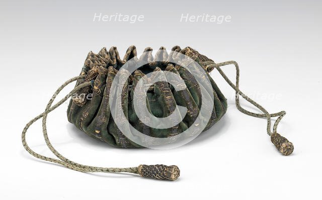 Gaming purse, French, late 17th century. Creator: Unknown.