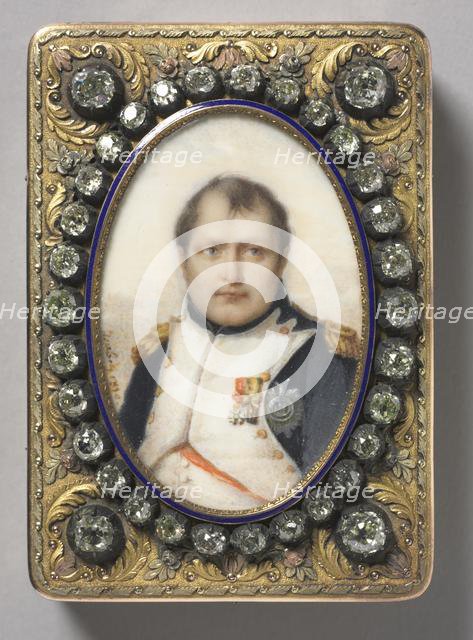 Portrait of Napoleon I, Emperor of the French, 1810. Creator: Jean-Baptiste Isabey (French, 1767-1855).