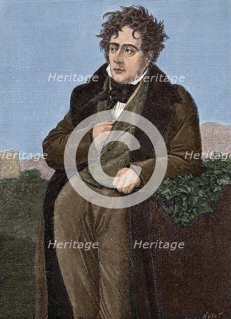 Chateaubriand, François Rene, Vicomte de, French writer and member of the French..., 1883.  Creator: Unknown.