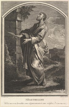 Saint Barthelemy, 1726. Creator: Etienne Brion.
