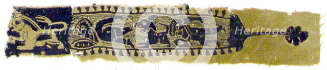 Textile Fragment, Coptic, 300-600. Creator: Unknown.