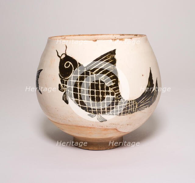 Bowl with Fish, Jin dynasty (1115-1234) or later. Creator: Unknown.