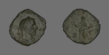 Sestertius (Coin) Portraying Emperor Trebonianus Gallus, 251-253. Creator: Unknown.