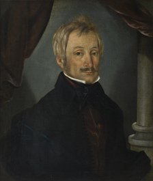 Portrait of Antoni Nowina Krasuski, c1850. Creator: Guerard de Frainse.