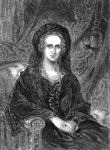 Adelaide of Saxe-Coburg Meiningen (1792-1849), German-born Queen-consort of William IV, 1849. Artist: Unknown