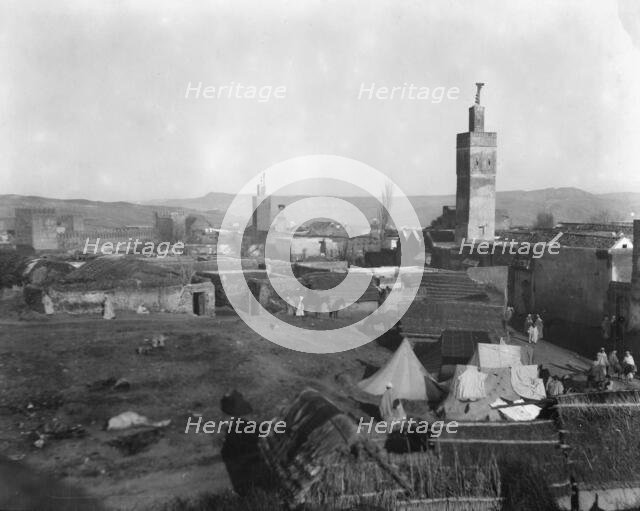 Travel views of Morocco, 1904. Creator: Arnold Genthe.