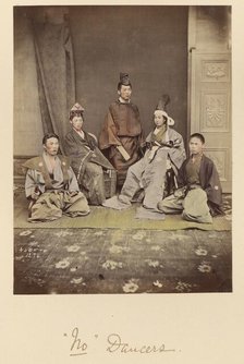 No' Dancers, about 1873-1883. Creator: Shinichi Suzuki I.