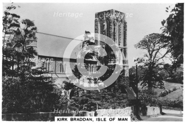 Kirk Braddan, Isle of Man, 1936. Artist: Unknown