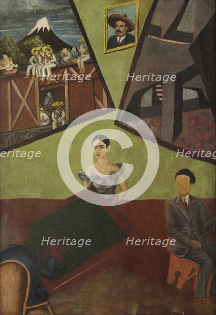 Pancho Villa y la Adelita, c1927. Creator: Kahlo, Frida (1907-1954).