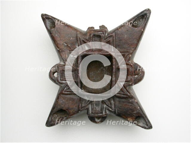 Lamp in Form of Four-Pointed Star, Egypt, Coptic Period (4th-7th century AD). Creator: Unknown.