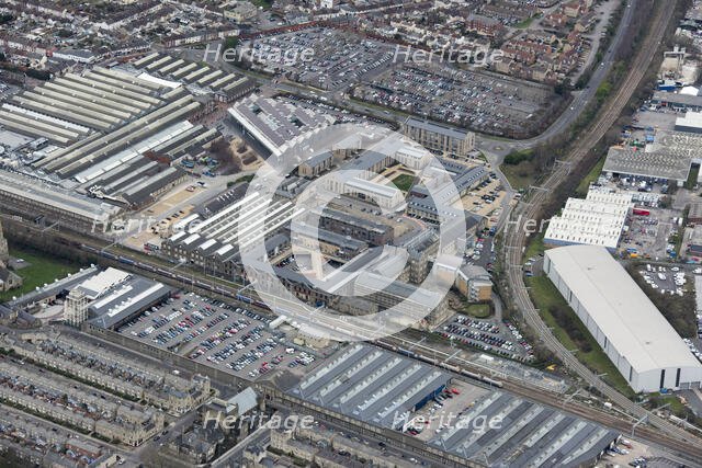Former Great Western Railway Works, Swindon, Wiltshire, 2019. Creator: Damian Grady.