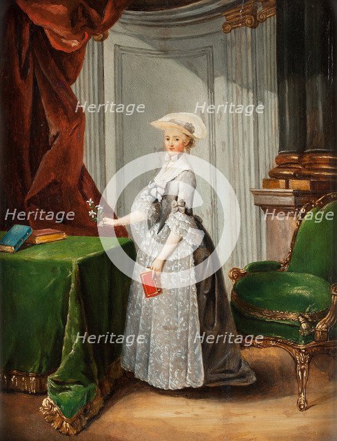 Portrait of Jeanne-Sophie de Vignerot du Plessis (1740-1773), Comtesse d'Egmonte.