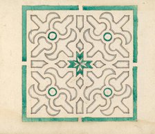 Album containing 75 Drawings for Garden Trellises & Parterres, ca. 1610-40. Creator: Jorg Rurfinger.