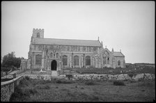St Margaret's Church, Cley Green, Cley Next the Sea, North Norfolk, Norfolk, 1932. Creator: Marjory L Wight.