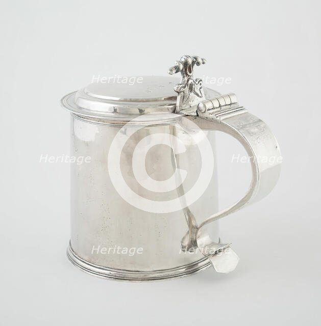 Tankard, London, 1680/81. Creator: Unknown.