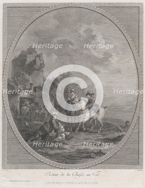 Return from the Game Hunt, 1786., 1786. Creator: Nicolas Colibert.