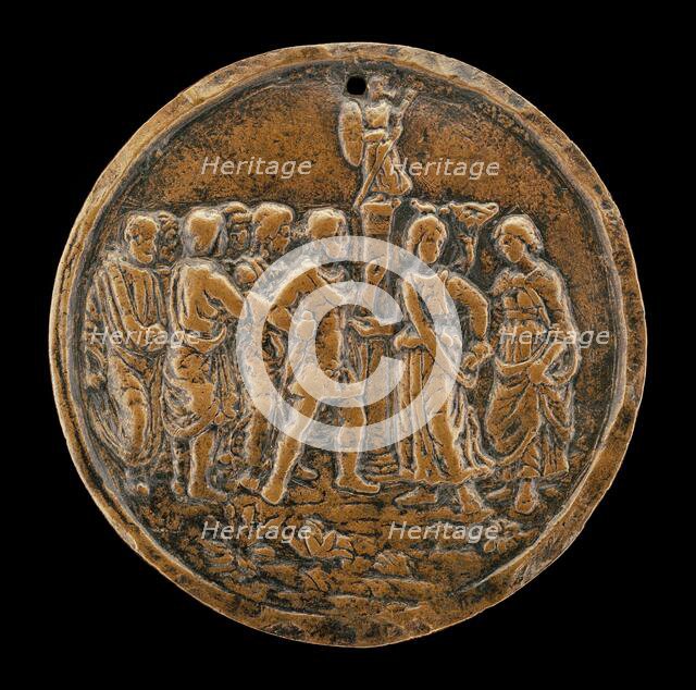 The Sacrifice of Iphigenia, fourth quarter 15th century. Creator: Master of the Orpheus Legend.