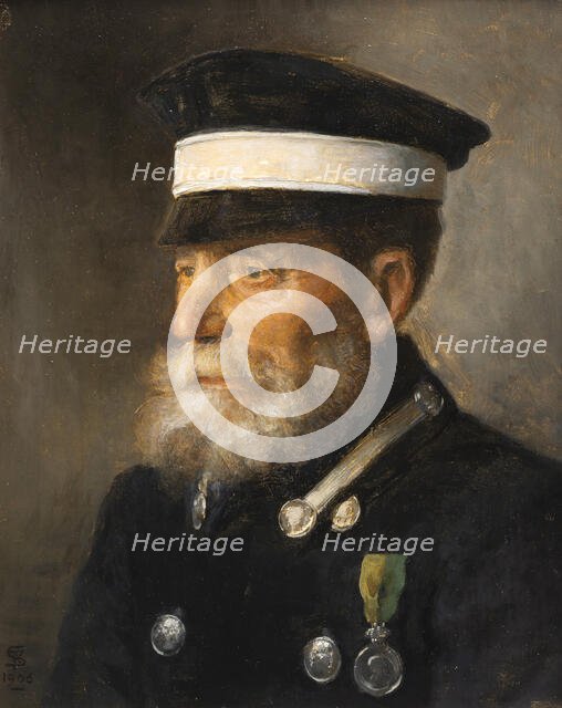 Jöns the teamster, 1906. Creator: Frans Schwartz.