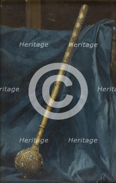 Study of a Turkish Mace from the 17th C., 1879. Creator: Stanislaus von Chlebowski.