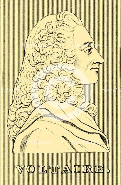 'Voltaire', (1694-1778), 1830. Creator: Unknown.