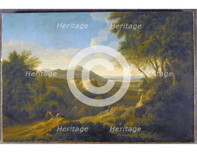 Italian Landscape, between 1640 and 1675. Creator: Gaspard Dughet.