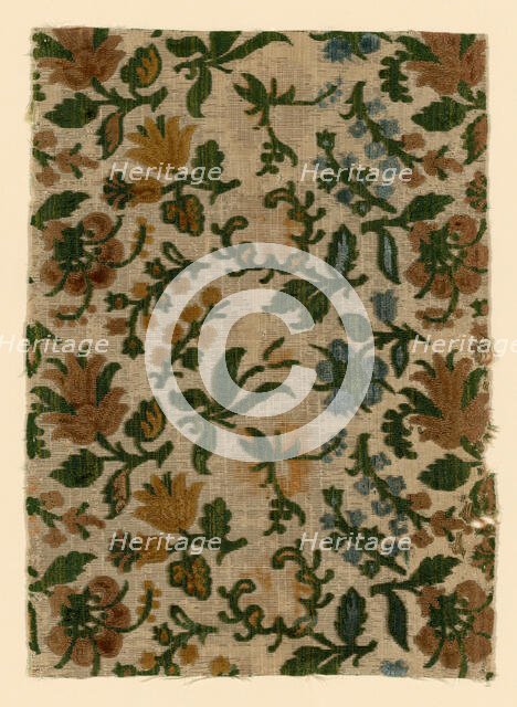 Fragment, Italy, 1601/25. Creator: Unknown.