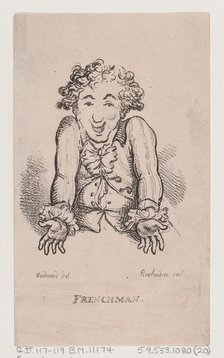 Frenchman, April 1808., April 1808. Creator: Thomas Rowlandson.