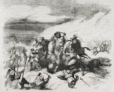 Battle of Guadalete, July 19-26, 711, (1852). Creator: Unknown.