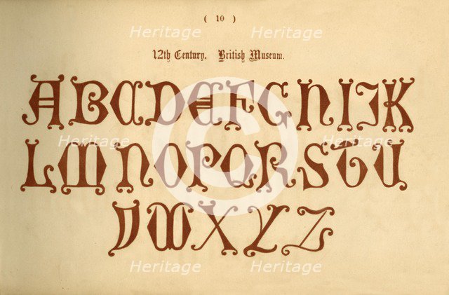 '12th Century. British Museum', 1862. Artist: Unknown.