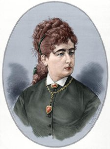 Pauline Lucca, 1878.  Creator: Unknown.