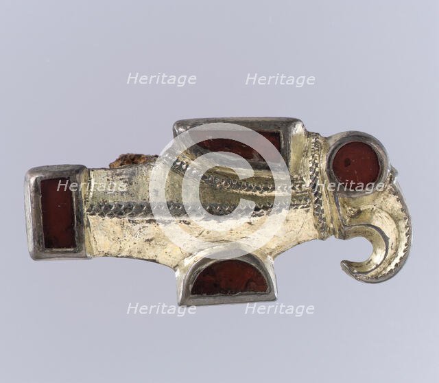 Bird-Shaped Brooch, Frankish, 500-600. Creator: Unknown.